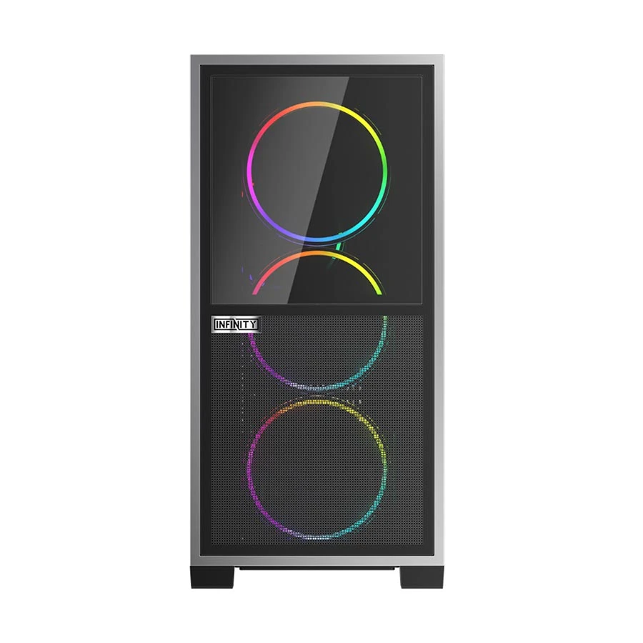 1st Player IF8 Mid Tower (Tempered Glass) E-ATX Gaming Desktop Case