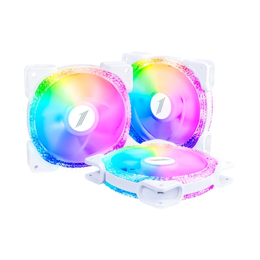 1st Player M1-D ARGB 120mm (3xFAN) Casing Cooling Fan with Controller & HUB