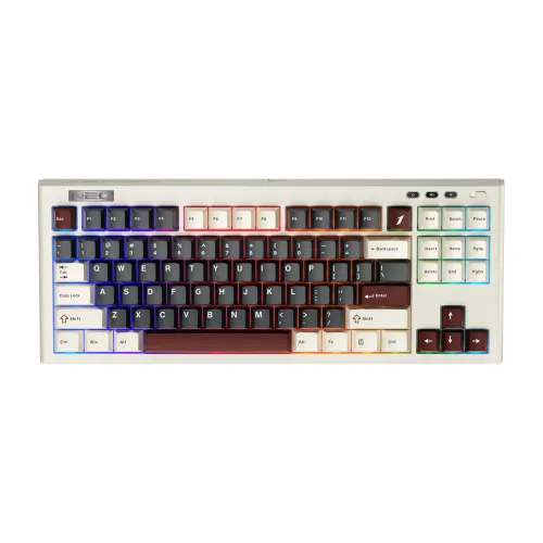 1STPLAYER NEO87 Lavender Switch RGB Mechanical Gaming Keyboard