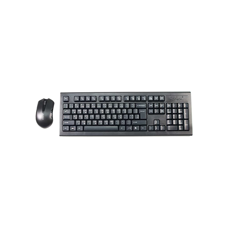 A4TECH 3000N Wireless Keyboard & Mouse Combo with Bangla
