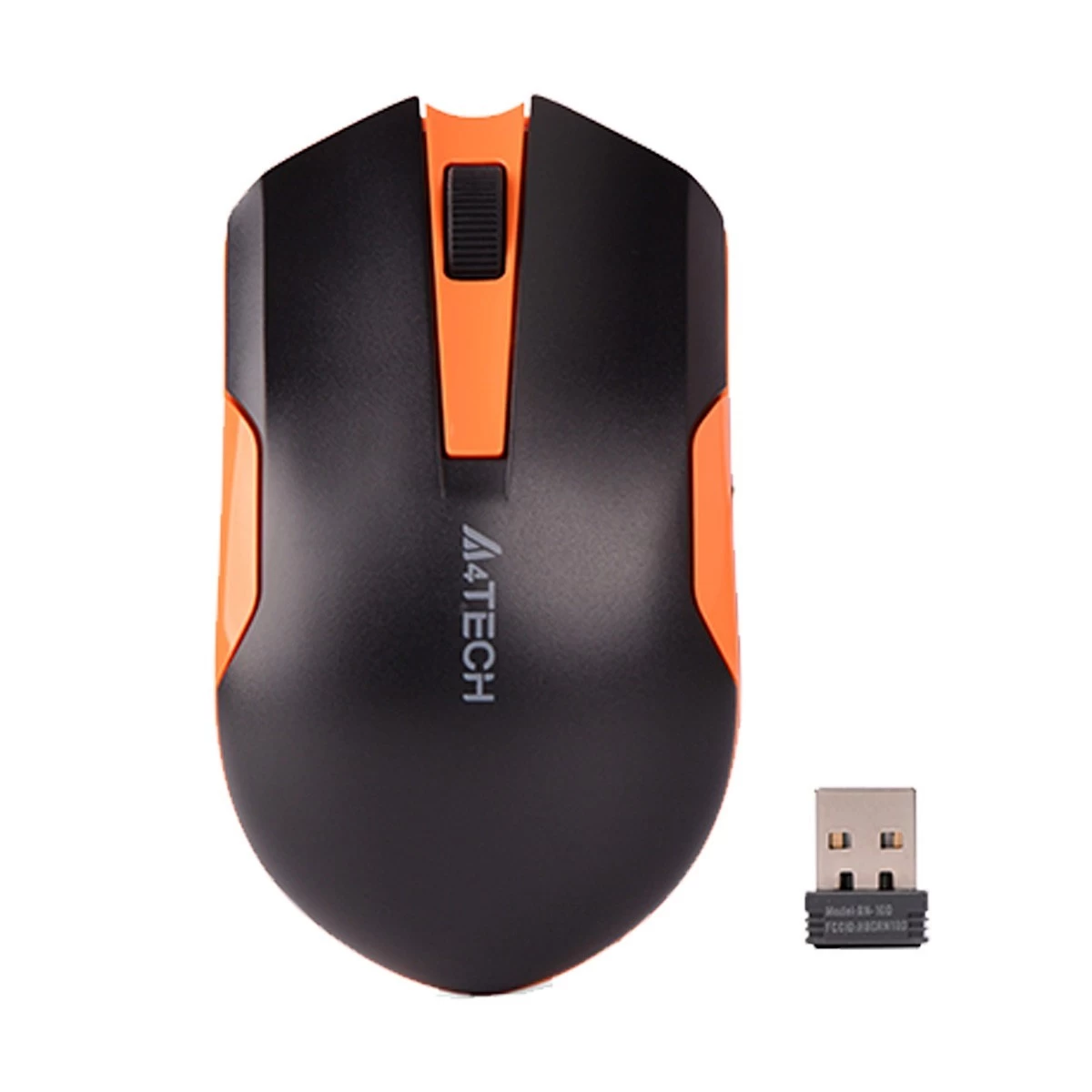 A4TECH G3-200/200N & Orange Wireless Mouse