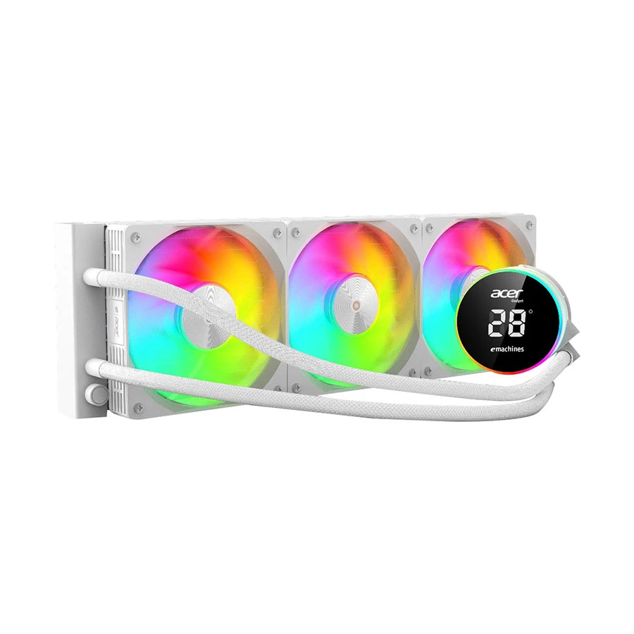 Acer AC360YNW ARGB 360mm AIO Liquid CPU Cooler