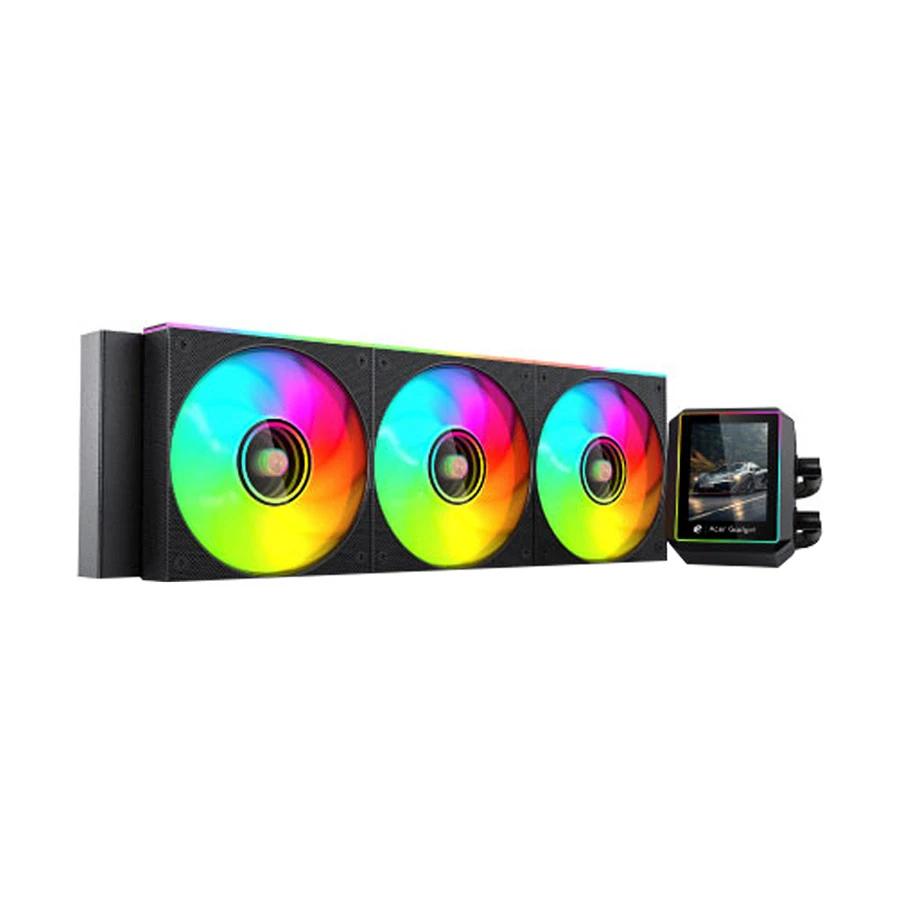 Acer Gadget ZUOOS SmartCool W360AL2.8 ARGB 360mm AIO Liquid CPU Cooler with 2.8 Inch IPS Display