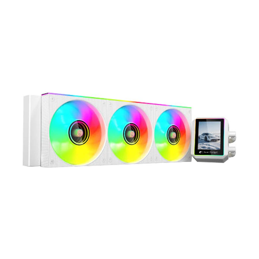 Acer Gadget ZUOOS SmartCool W360AL2.8W ARGB 360mm AIO Liquid CPU Cooler with 2.8 Inch IPS Display