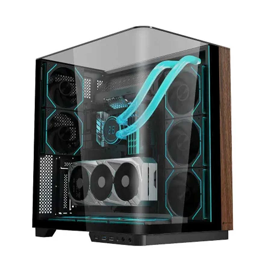 Acer Gadget ZUOOS SmartVision Ultra+ Mid Tower (Curved Tempered Glass Window) ATX Gaming Desktop Casing