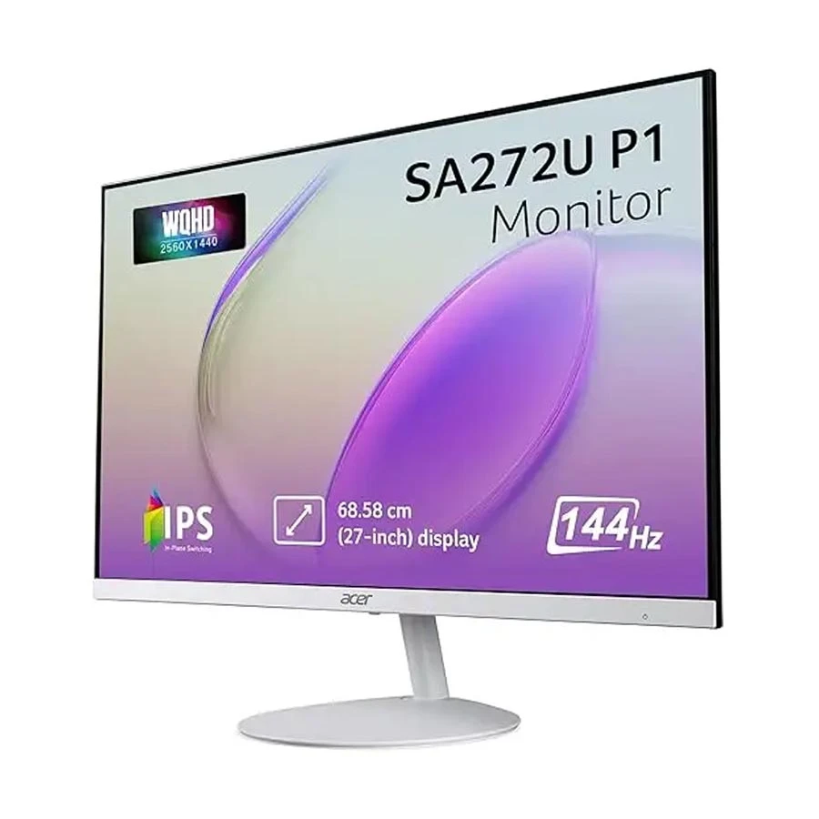 Acer SA272U P1wmipx 27 Inch 2K WQHD 144Hz Eye Care IPS Monitor