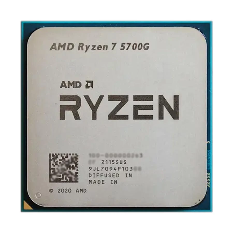AMD Ryzen 7 5700G 8 Core Desktop Processor (OEM/Tray) (Bundle with PC)