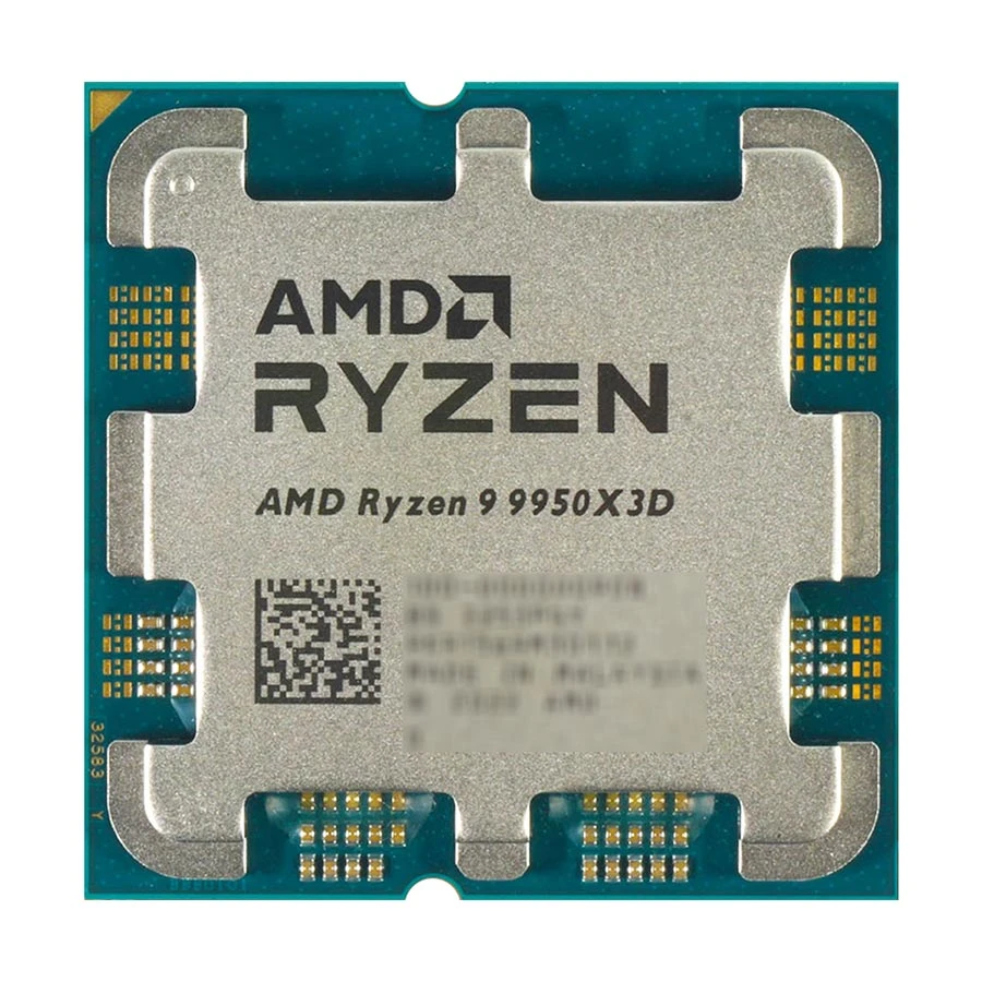 AMD Ryzen 9 9950X3D 4.3GHz-5.7GHz 16 Core 145MB Cache AM5 Socket Processor - (OEM/Tray) (Fan Not Included)