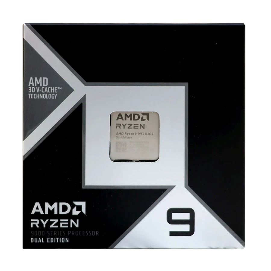 AMD Ryzen 9 9950X3D2 Dual Edition AM5 Socket Processor - (Fan Not Included)