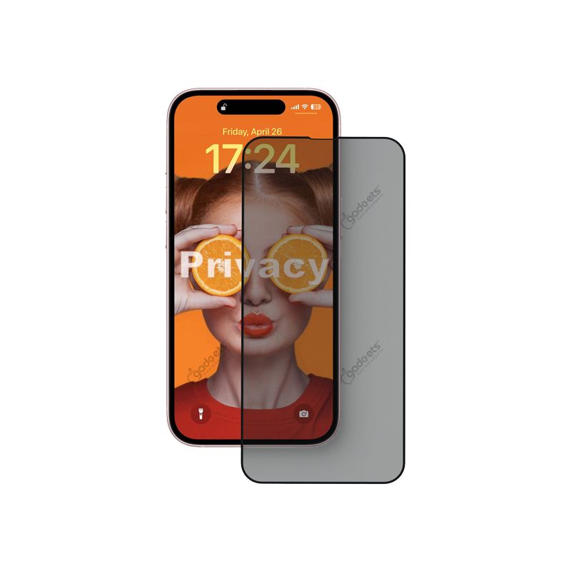 Anank 2.5D 2X Privacy Screen Protector with Installation Box for iPhone 16 Series