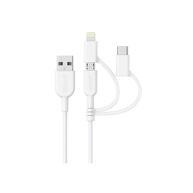 Anker PowerLine II 3-in-1 Cable - 3ft - official view 2