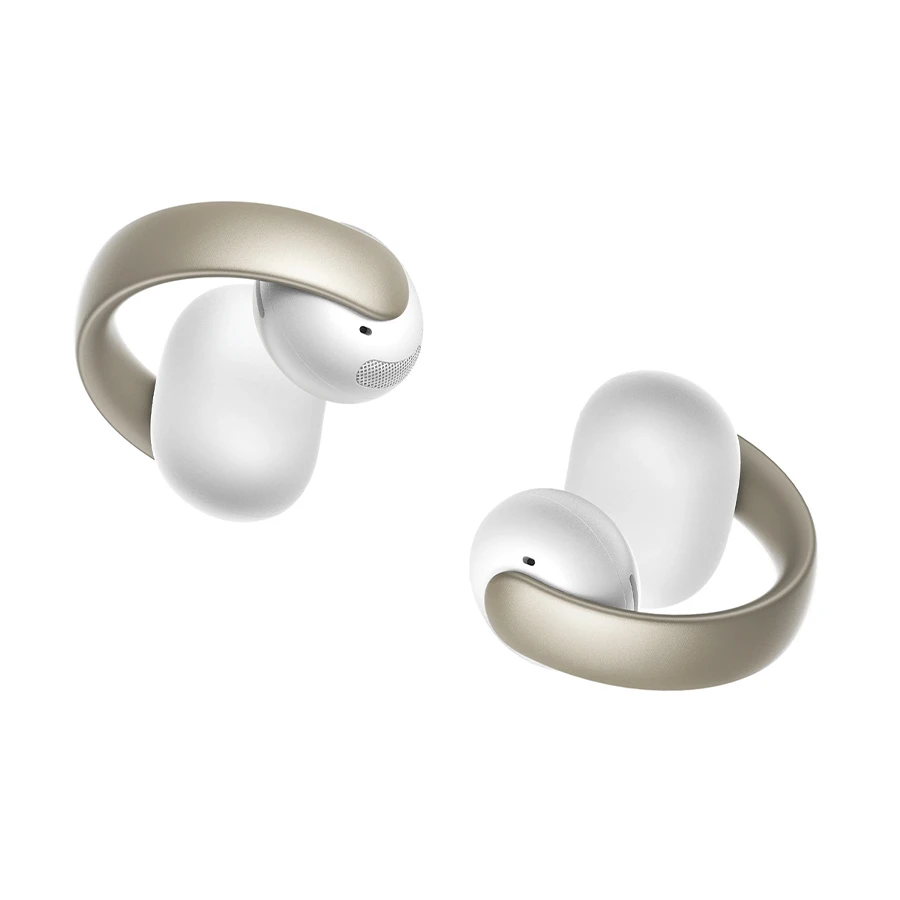 Anker SoundCore AeroClip Champagne Mist Open-Ear Clip-On Bluetooth Earbuds
