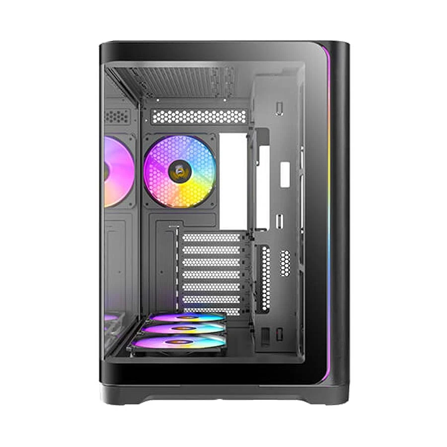 Antec C5 Curve ARGB Curved Tempered Glass ATX Mid Tower Gaming Desktop Case