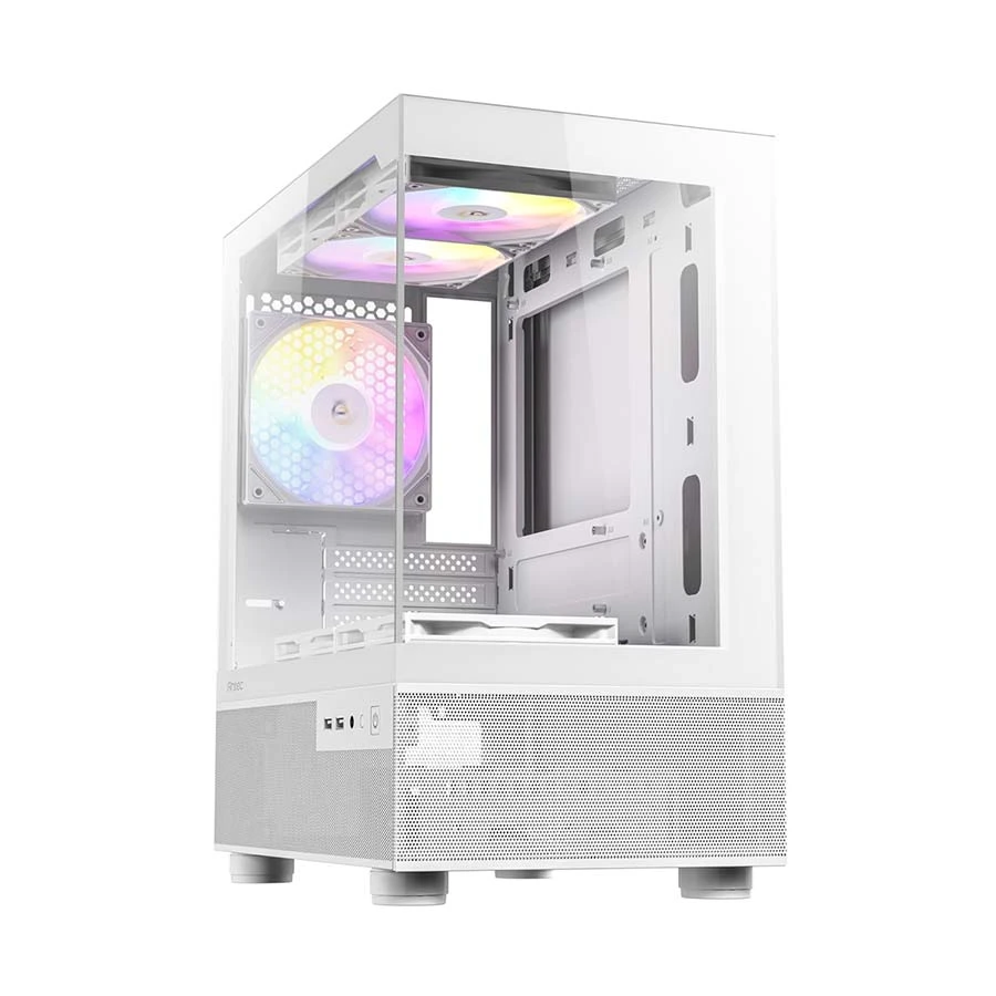 Antec CX200M RGB Elite Mini Tower (Tempered Glass Window) Micro-ATX Gaming Desktop Case