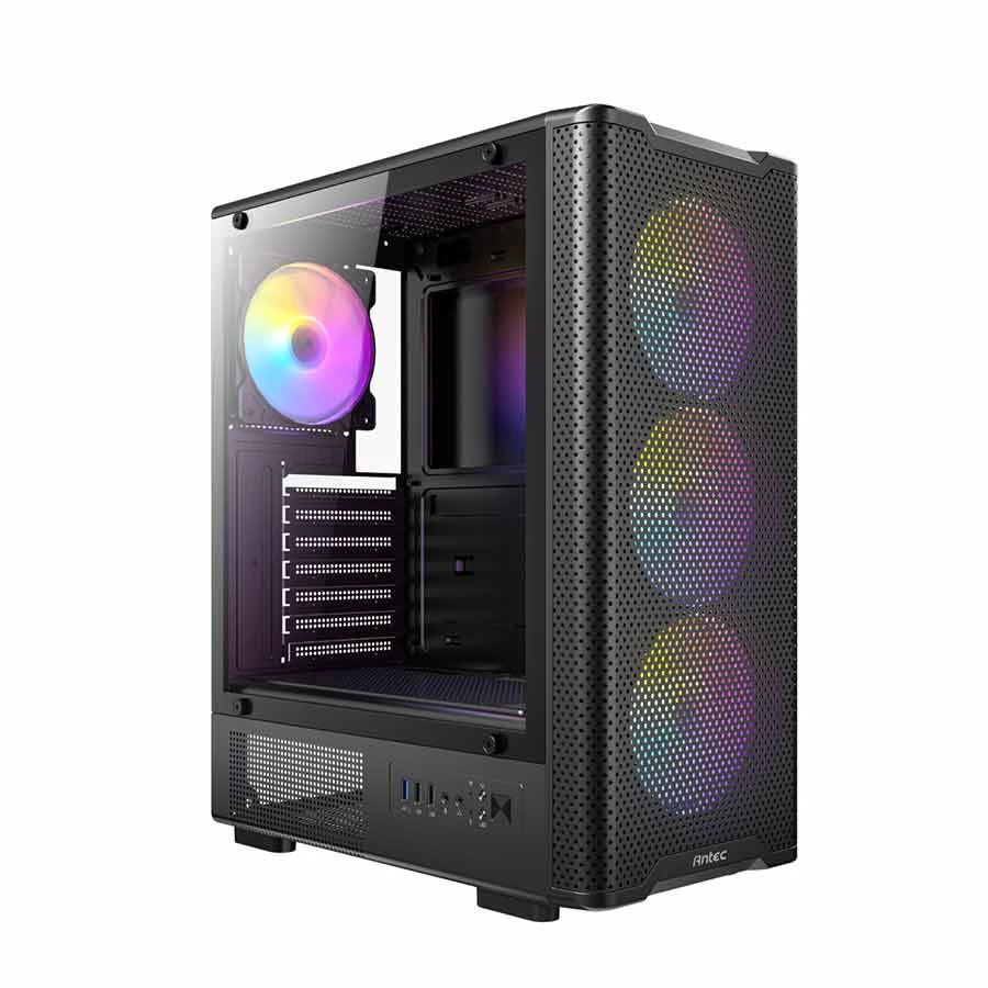 Antec VX310 ARGB Mid Tower ATX Gaming Desktop Case