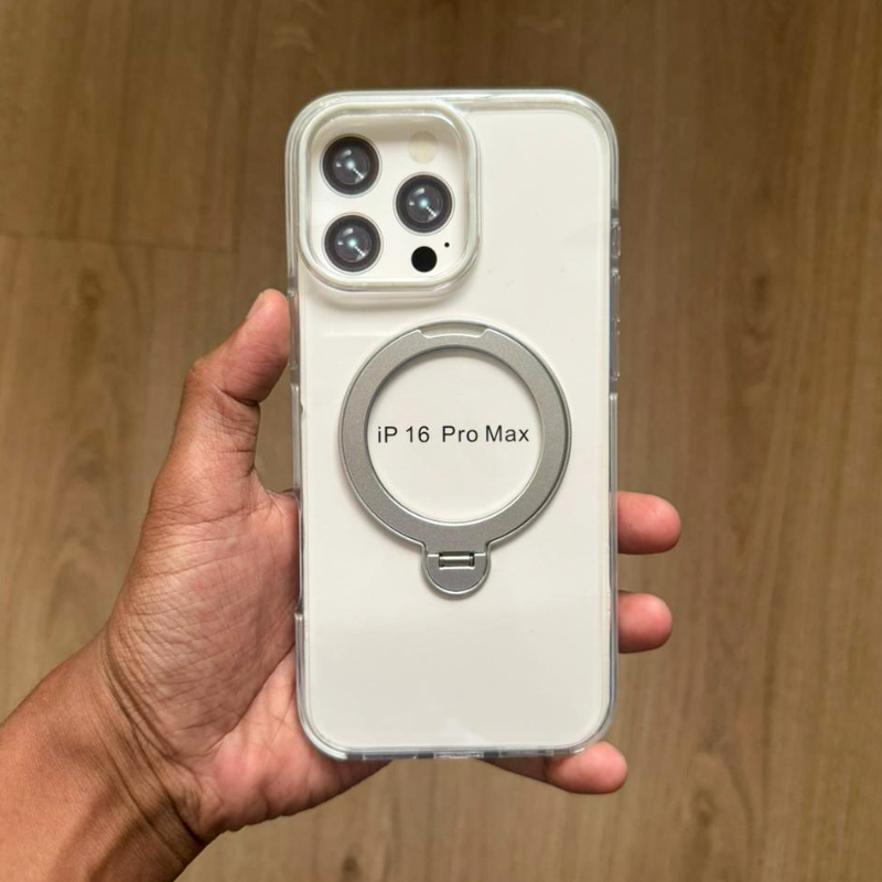 Anyland Clear Magsafe Stand Case for iPhone 16 Pro Max