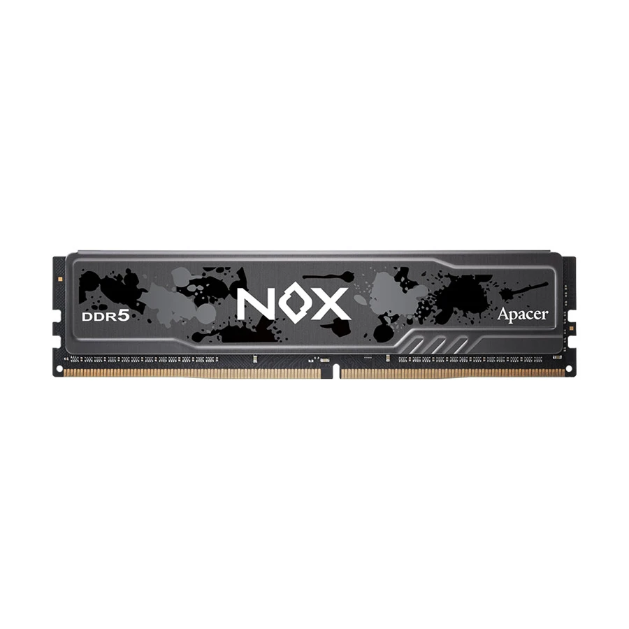 Apacer NOX 16GB DDR5 5600MHz Heatsink Desktop RAM #AH5U16G56C522MBAA-1