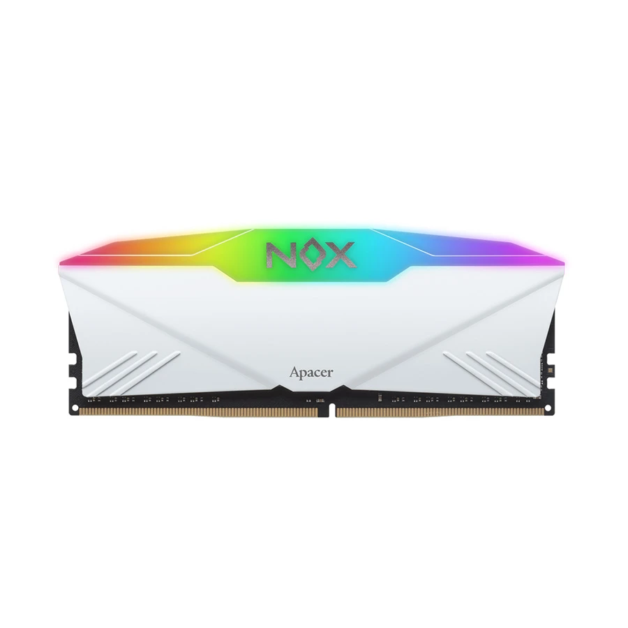 Apacer NOX 8GB DDR4 3200MHz RGB Desktop Ram #AH4U08G32C28YNWAA-1