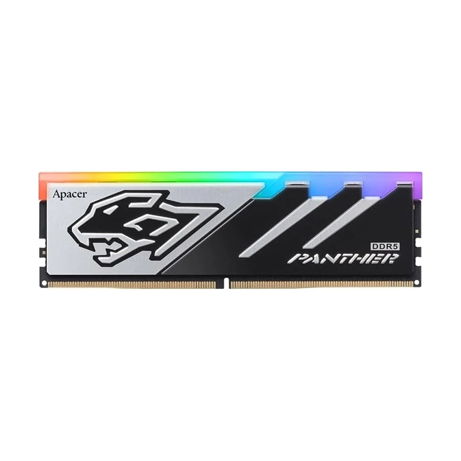 Apacer Panther RGB 16GB DDR5 6000Mhz & Black Heatsink Desktop RAM #AH5U16G60C6229BAA-1