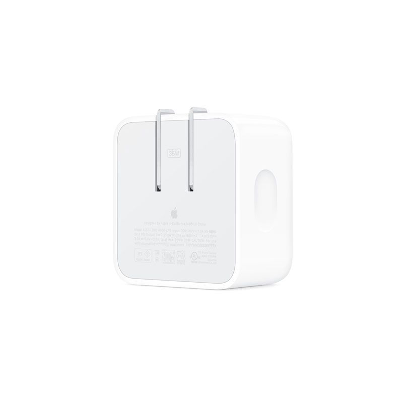 Apple 35W Dual USB-C Port Compact Power Adapter - official view 4