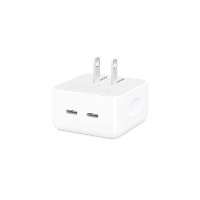 Apple 35W Dual USB-C Port Compact Power Adapter