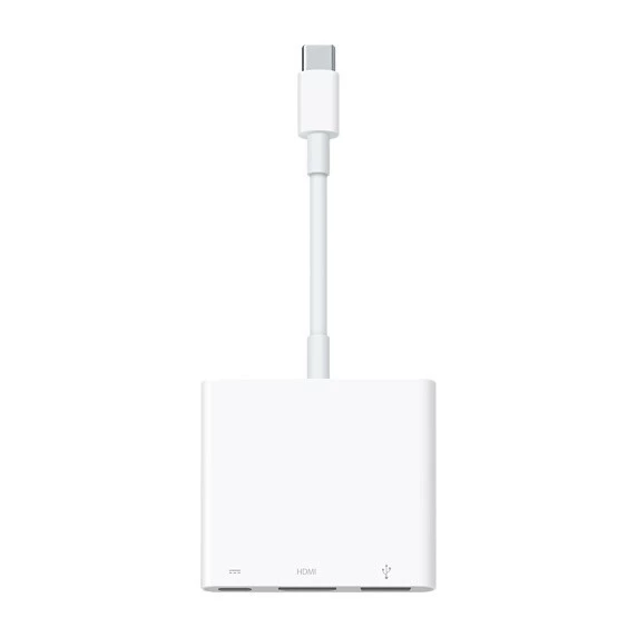 Apple Type-C Male to HDMI, USB & Type-C Female Multiport Converter #MJ1K2xx/A, MUF82xx/A