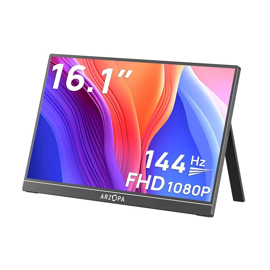 Arzopa Z1FC 16.1 Inch IPS 144Hz FHD Mini HDMI Dual Type-C Portable Monitor