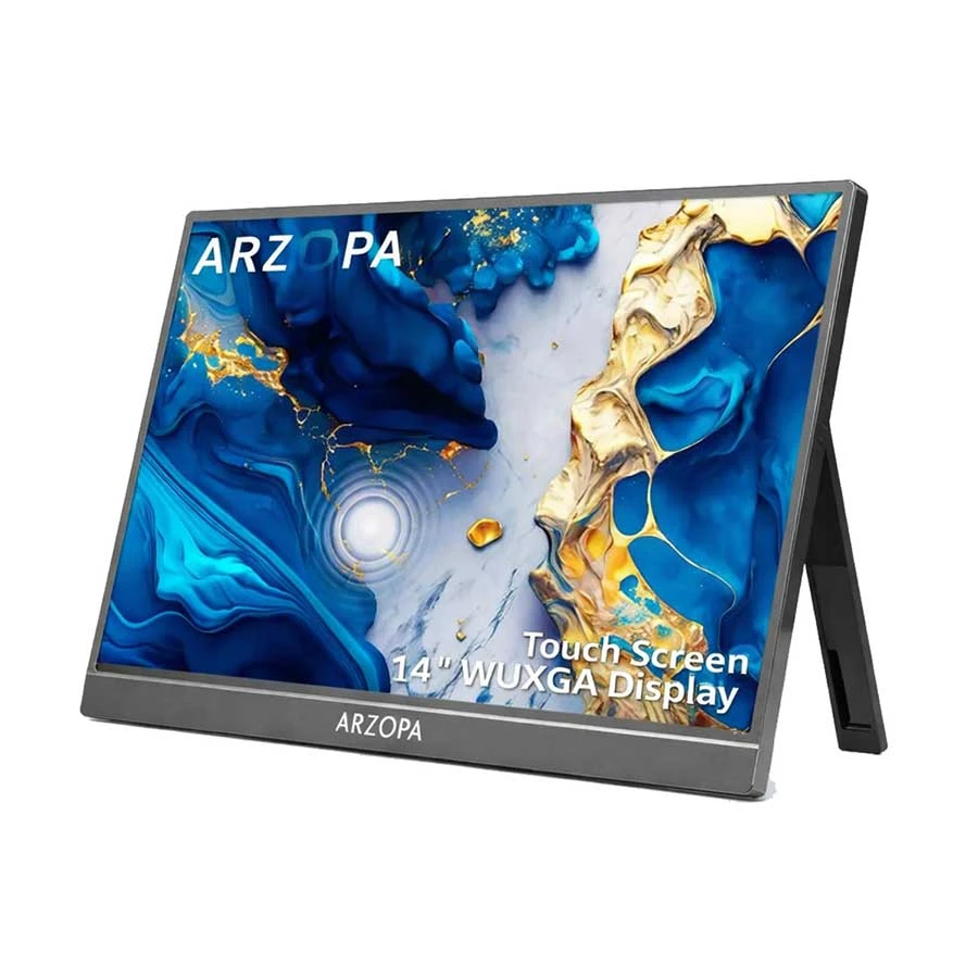 Arzopa ZT1 14 Inch WUXGA Touch Mini HDMI, Dual Type-C Portable Monitor