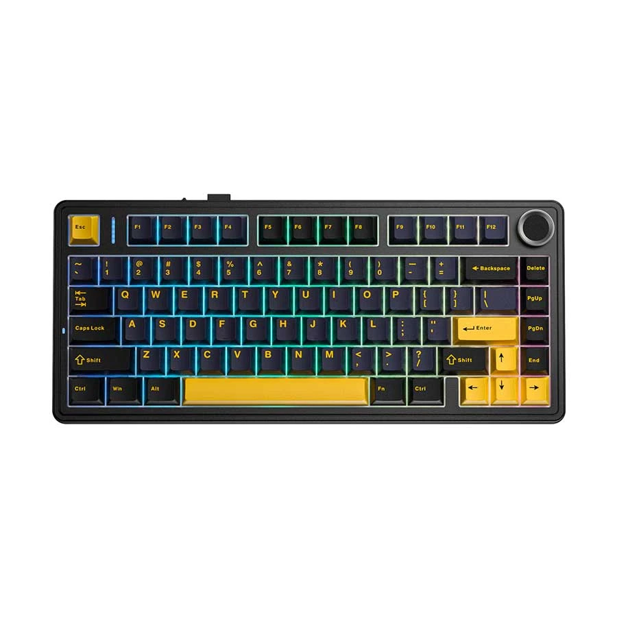 AULA F75 Tri Mode ARGB Hot Swap (Leobog Switch) Mechanical Gaming Keyboard