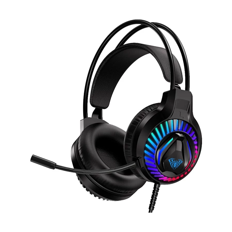 AULA S605 Wired Double Port Over-Ear Gaming Headphone
