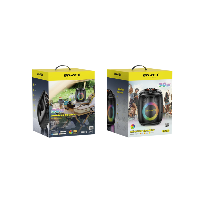 Awei KA22 Outdoor Bluetooth Speaker - official view 3