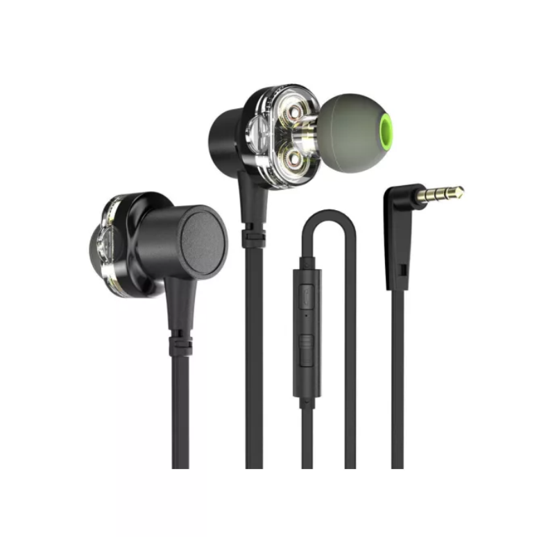 Awei Z1 3.5mm Dual Driver Wired Earphones