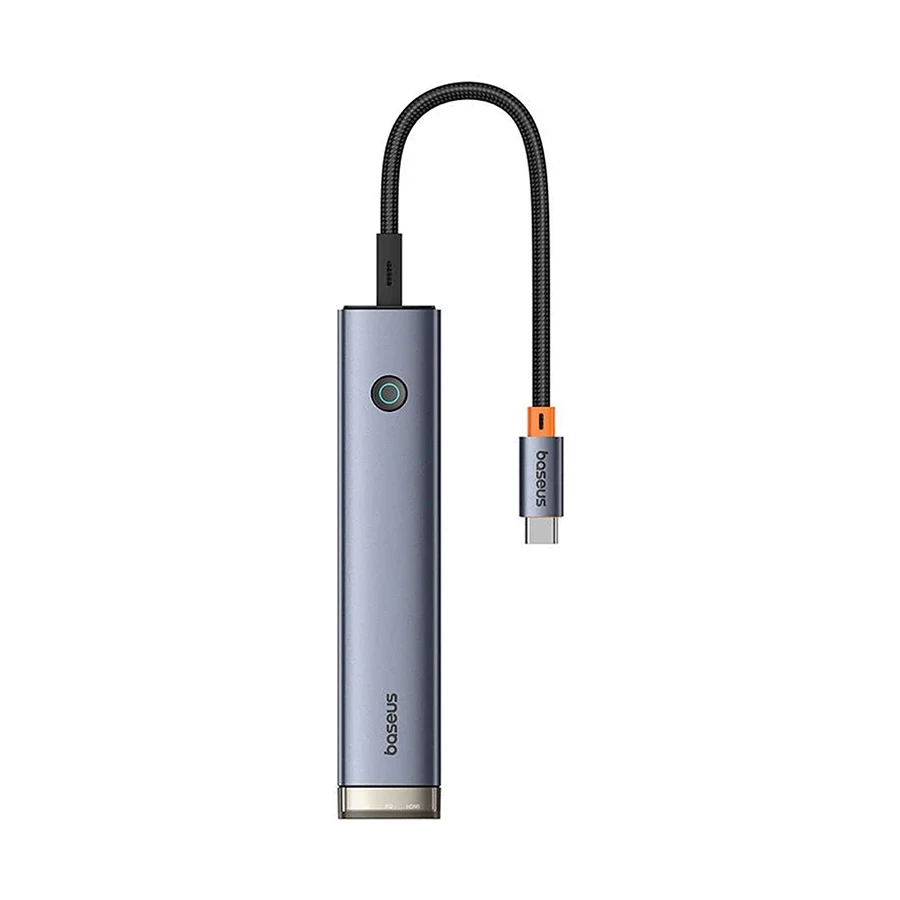 Baseus AIR UltraJoy Series B00052802811-02 Type-C Male to HDMI, Dual USB 3.0, USB 2.0 & Dual Type-C Female Converter #B00052802811-02