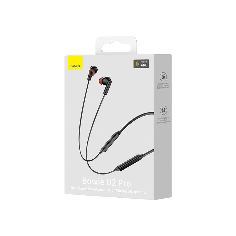 Baseus Bowie Series U2 Pro Neckband Noise Cancellation Earphones - official view 3