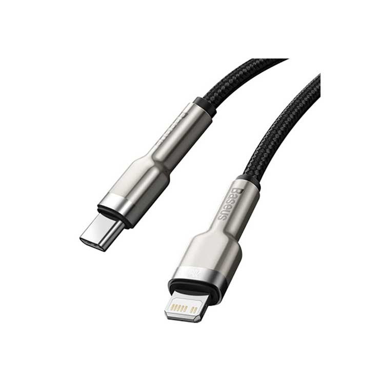 Baseus Cafule Series Metal Data Cable Type-C to iP PD 20W 2m - official view 2