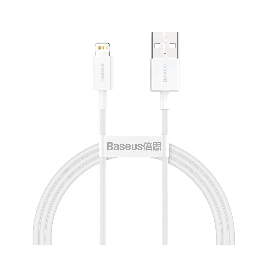 Baseus CALYS-A02 USB Male to Lightning Male 1 Meter, Charging & Data Cable #CALYS-A02
