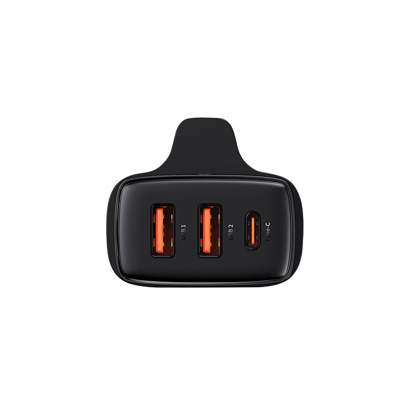 Baseus Compact Fast Charger 2U+C 30W UK - official view 2