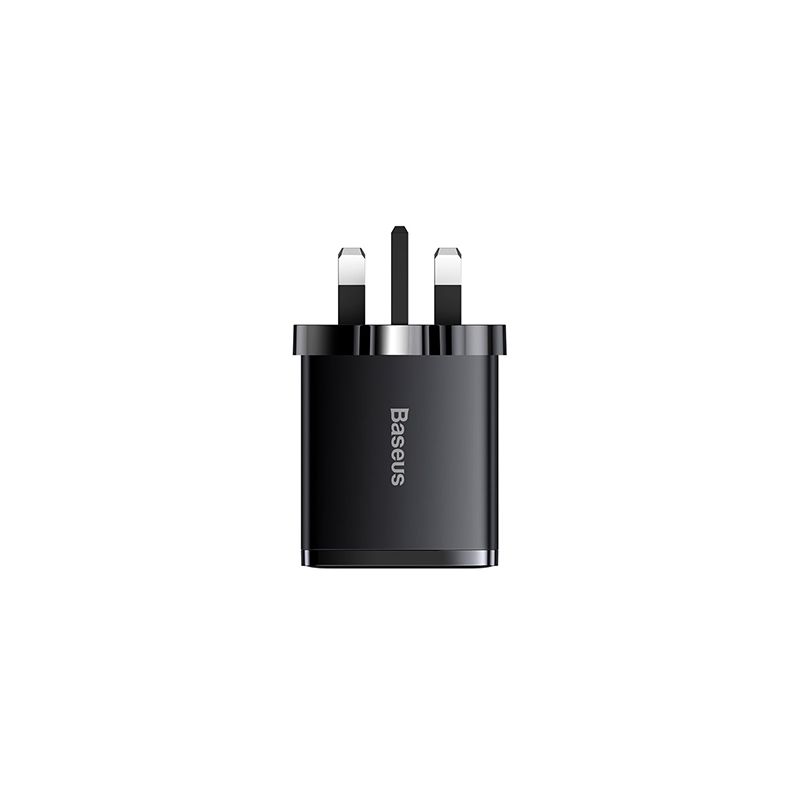 Baseus Compact Fast Charger 2U+C 30W UK - official view 3