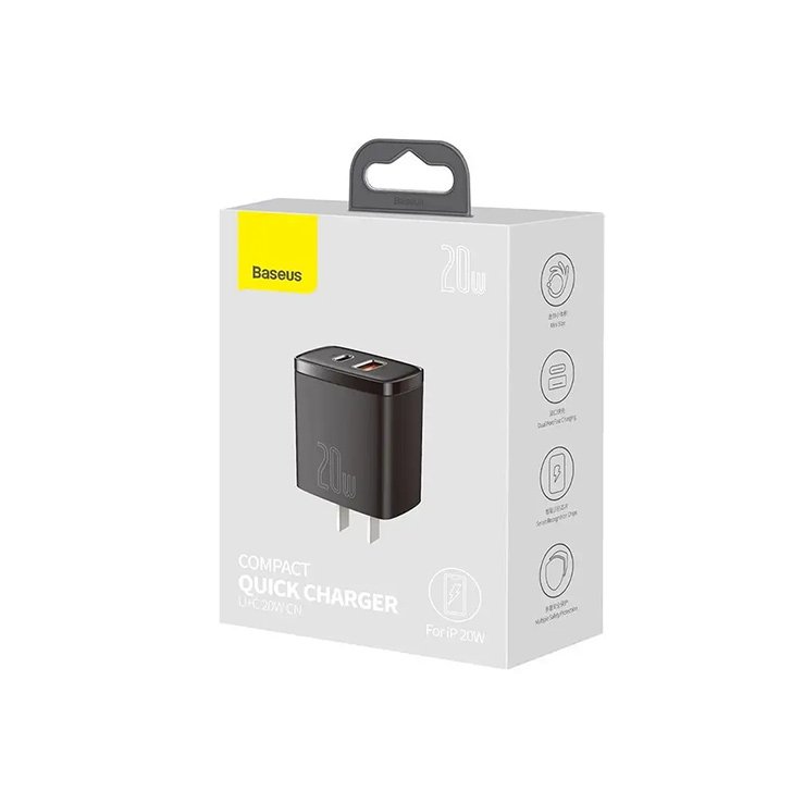 Baseus Compact Quick Charger U+C 20W CN - official view 4