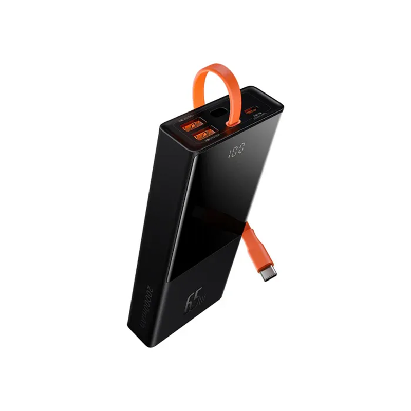 Baseus Elf 65W Digital Display Fast Charging Power Bank - 20000mAh - official view 2