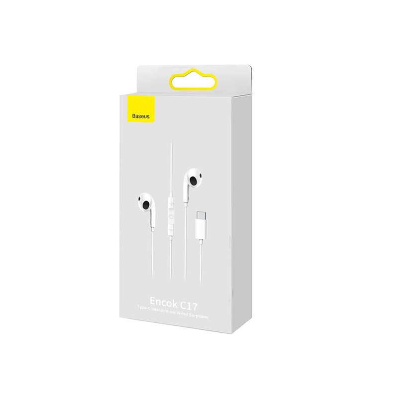 Baseus Encok C17 Type-C Lateral In-Ear Wired Earphone - official view 4