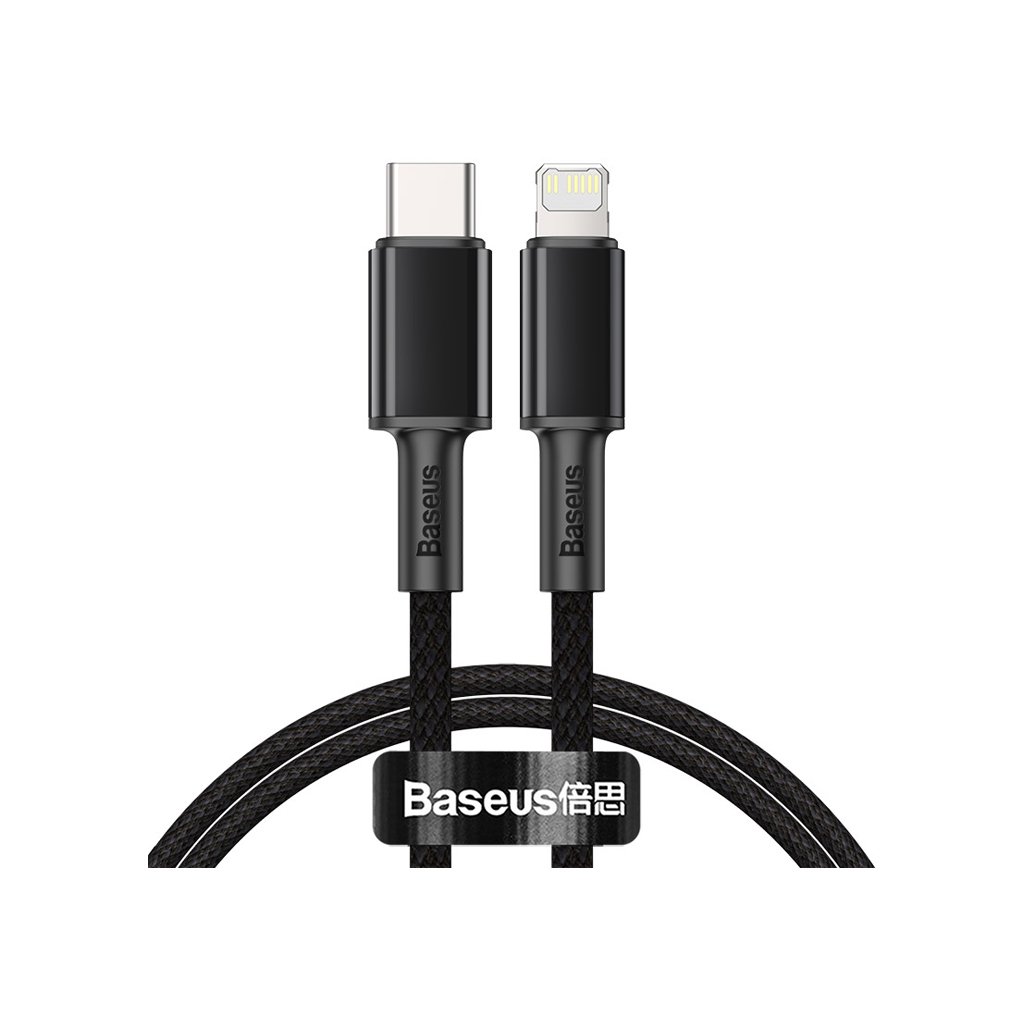 Baseus High Density Braided Type-C to iP PD 20W Lightning Data Cable - official view 2