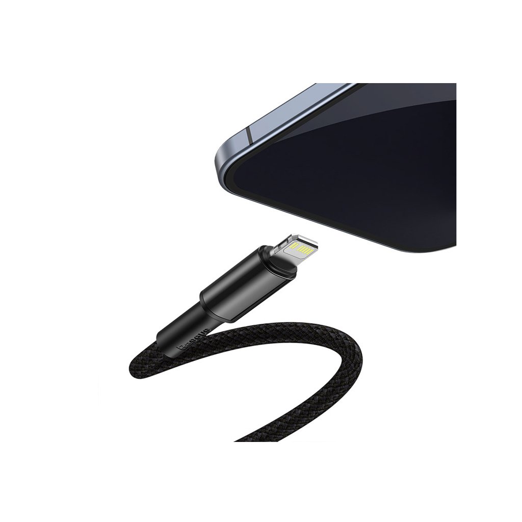 Baseus High Density Braided Type-C to iP PD 20W Lightning Data Cable - official view 3