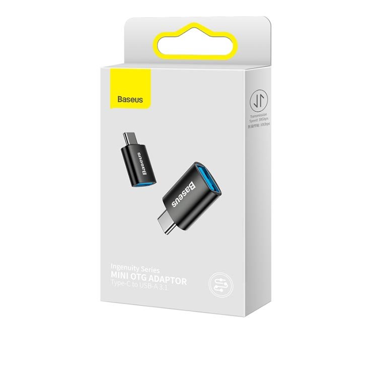 Baseus Ingenuity Series Mini OTG Adapter Type-C to USB A 3.1 - official view 3