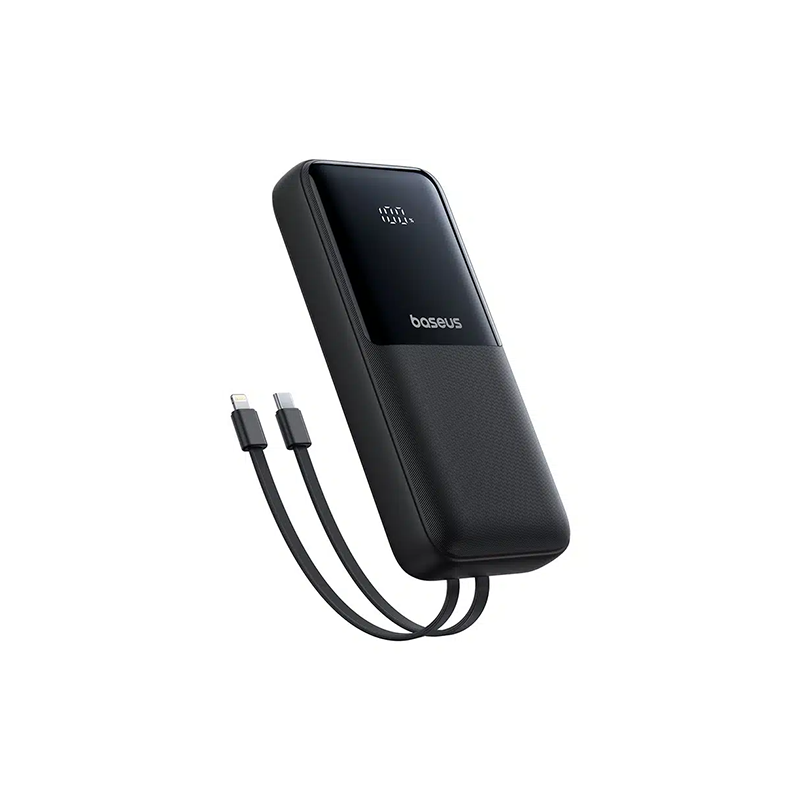 Baseus Lipow PPJP312 22.5W  Fast Charging Power Bank with Dual-Cable - 20000mAh