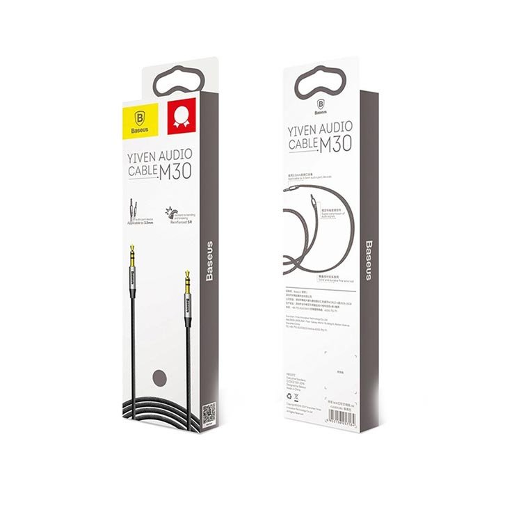 Baseus M30 Yiven Audio Cable 3.5mm to 3.5mm Jack - official view 4