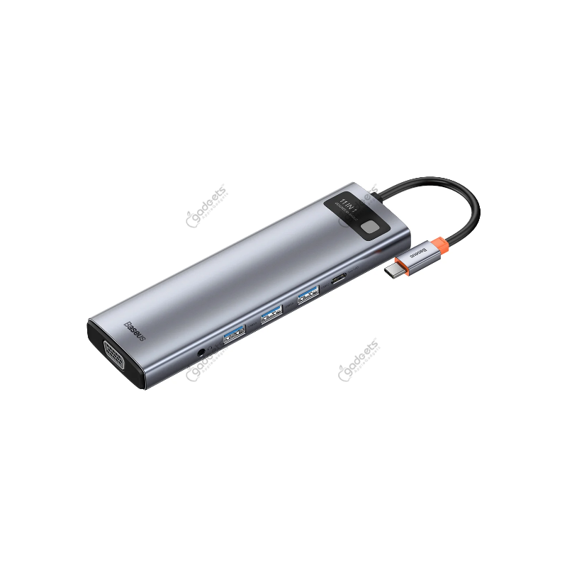 Baseus Metal Gleam Series/ Starjoy 11 in 1 Multifunctional Type-C Hub - official view 4