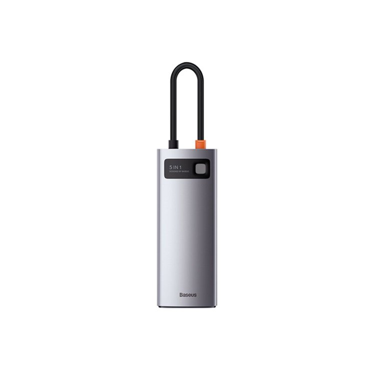 Baseus Metal Gleam Series/ Starjoy 5 in 1 Multifunctional Type-C Hub - official view 3