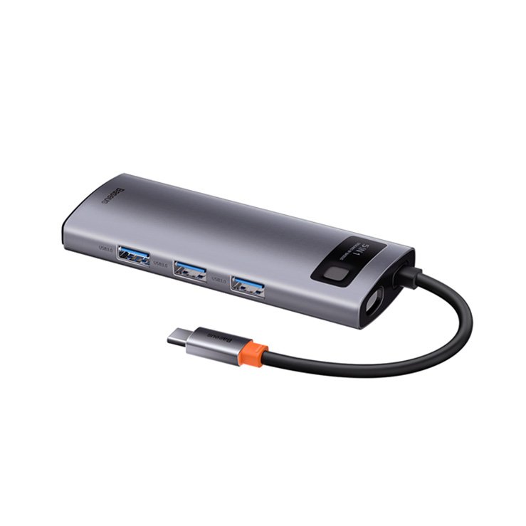 Baseus Metal Gleam Series/ Starjoy 5 in 1 Multifunctional Type-C Hub - official view 2