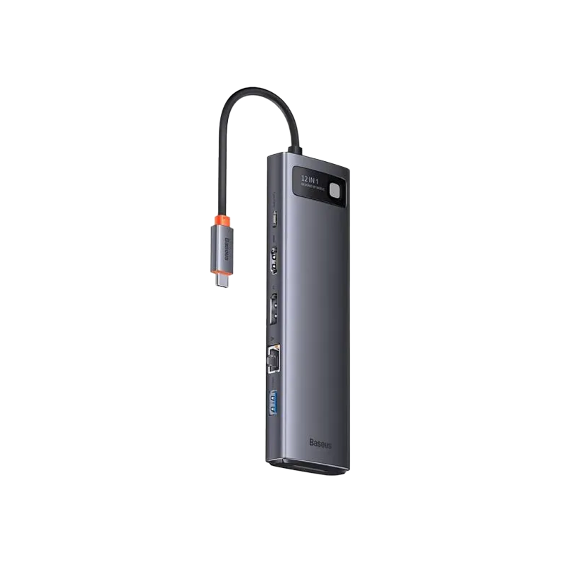 Baseus Metal Gleam Series/Starjoy 12 in 1 Multifunctional Type-C Hub - official view 2